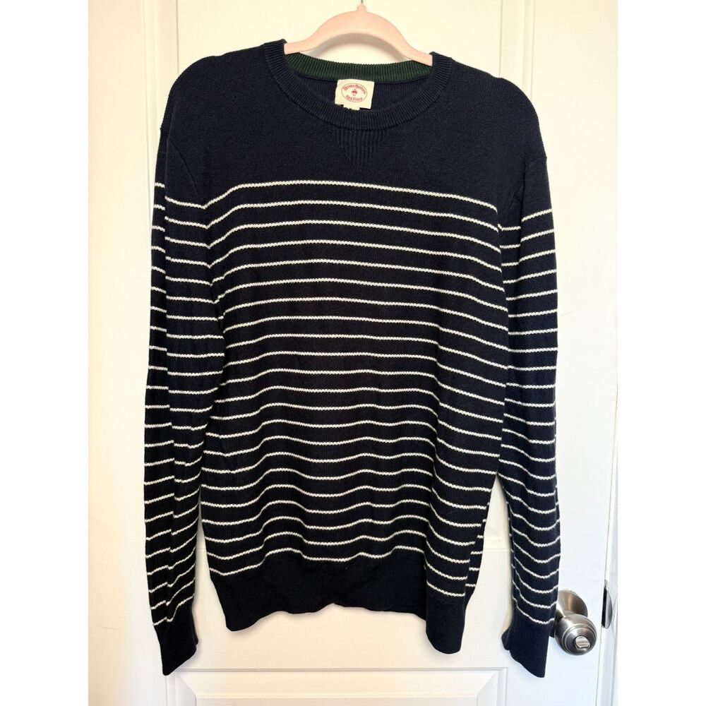 Brooks Brothers Cozy Knit Pullover Sweater Weekend Fall Layering Timeless Preppy